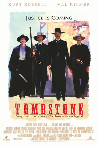 Tombstone 27 x 40 Movie Poster - Style A