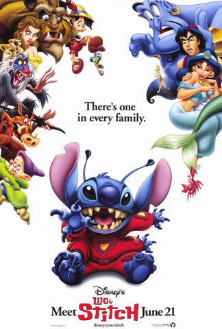 Lilo & Stitch 27 x 40 Movie Poster - Style A