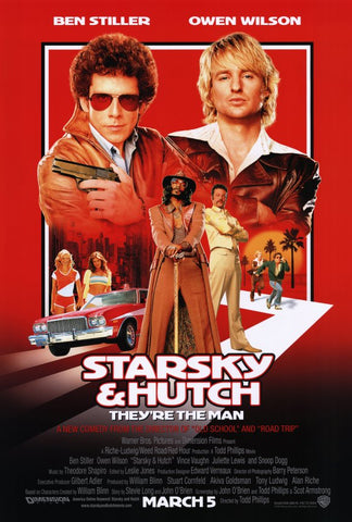 Starsky & Hutch 27 x 40 Movie Poster - Style A
