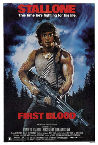 Rambo: First Blood  27 x 40 Movie Poster - Style A