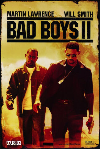 Bad Boys II 27 x 40 Movie Poster - Style A