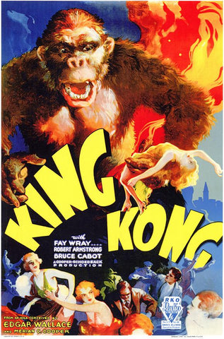 King Kong 27 x 40 Movie Poster - Style A