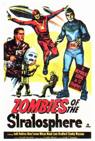 Zombies of the Stratosphere 27 x 40 Movie Poster - Style A