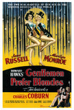 Gentlemen Prefer Blondes 27 x 40 Movie Poster - Style A
