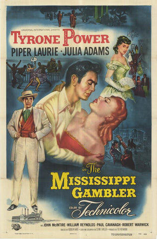 The Mississippi Gambler 11 x 17 Movie Poster - Style A