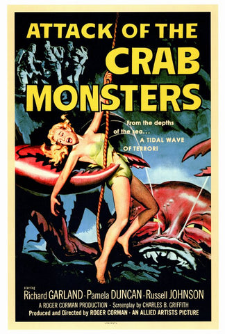 Attack of the Crab Monsters 27 x 40 Movie Poster - Style A
