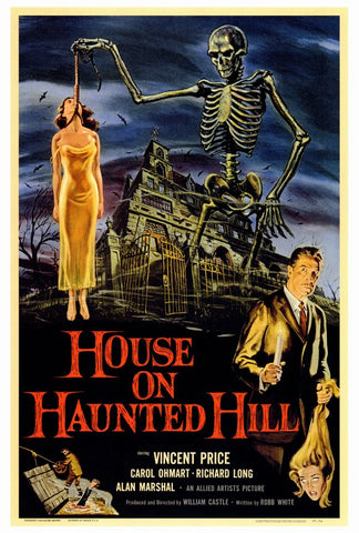 House On Haunted Hill 27 x 40 Movie Poster - Style A