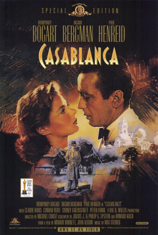 Casablanca 27 x 40 Movie Poster - Style A