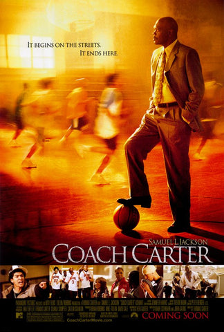 Coach Carter 27 x 40 Movie Poster - Style A