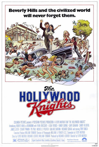 Hollywood Knights 27 x 40 Movie Poster - Style B