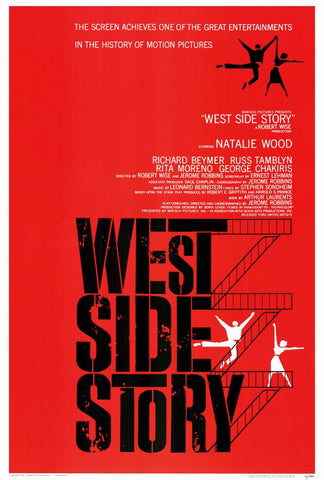 West Side Story 27 x 40 Movie Poster - Style A