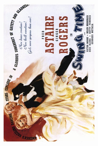 Swing Time 27 x 40 Movie Poster - Style B