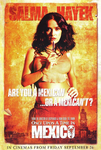 Once Upon a Time in Mexico 27 x 40 Movie Poster - Style B