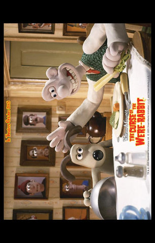 Wallace & Gromit: The Curse of the Were-Rabbit 11 x 17 Movie Poster - Style F