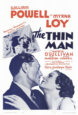 The Thin Man 11 x 17 Movie Poster - Style D