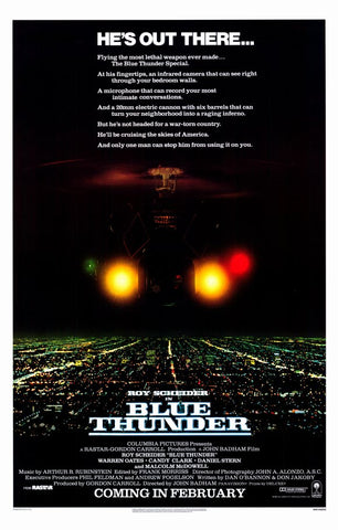 Blue Thunder 11 x 17 Movie Poster - Style A