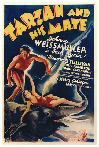 Tarzan and His Mate 27 x 40 Movie Poster - Style A