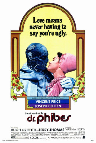 The Abominable Dr. Phibes 27 x 40 Movie Poster - Style A
