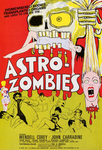 Astro-Zombies 27 x 40 Movie Poster - Style A