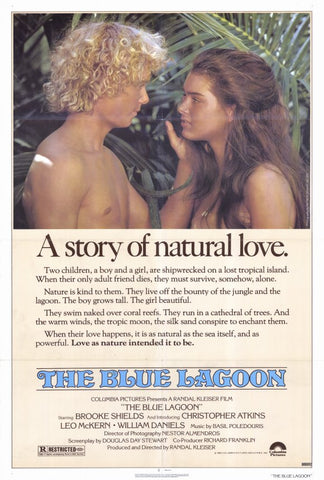 Blue Lagoon 27 x 40 Movie Poster - Style A