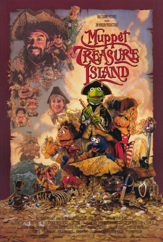Muppet Treasure Island 27 x 40 Movie Poster - Style A