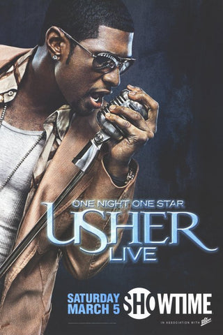 One Night One Star: Usher Live 11 x 17 TV Poster - Style A