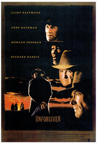Unforgiven 27 x 40 Movie Poster - Style A