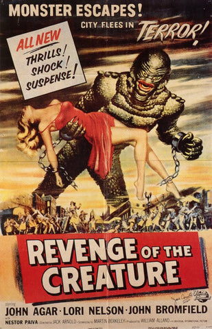 Revenge of the Creature 11 x 17 Movie Poster - Style C