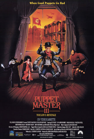 Puppet Master 3: Toulon's Revenge 27 x 40 Movie Poster - Style A