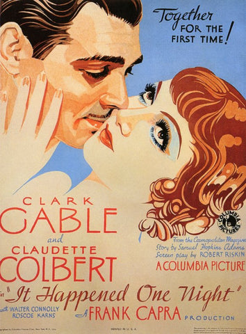 It Happened One Night 11 x 17 Movie Poster - Style C