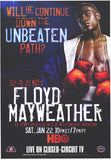Floyd Mayweather vs Henry Bruseles 11 x 17 Boxing Promo Poster - Style A