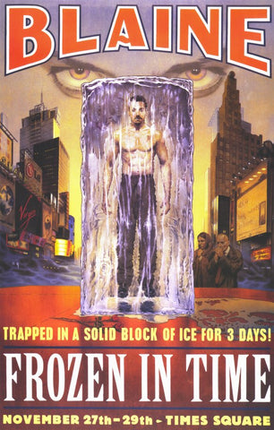 David Blaine: Frozen in Time 11 x 17 Movie Poster - Style A