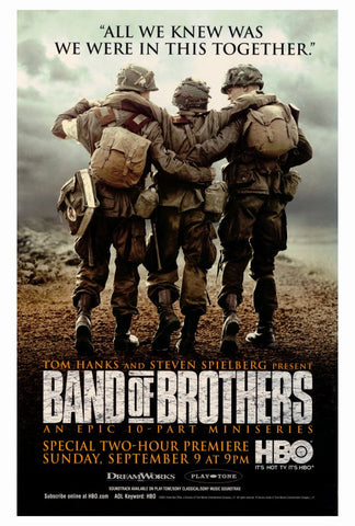 Band of Brothers 27 x 40 Movie Poster - Style B