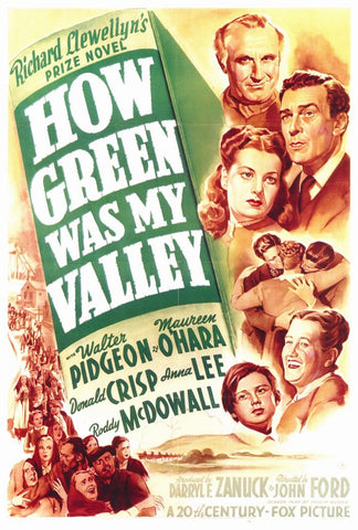 How Green Was My Valley 27 x 40 Movie Poster - Style A