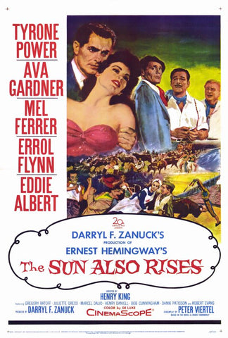 The Sun Also Rises 27 x 40 Movie Poster - Style A