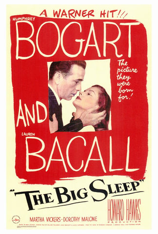 The Big Sleep 27 x 40 Movie Poster - Style A