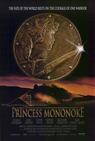 Princess Mononoke 27 x 40 Movie Poster - Style A