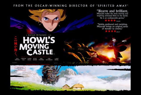 Howl's Moving Castle 27 x 40 Movie Poster - Style C