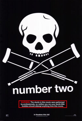 Jackass: Number Two 27 x 40 Movie Poster - Style A