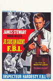 FBI Story 11 x 17 Movie Poster - Belgian Style A