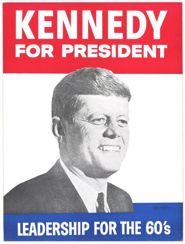 Kennedy For President 27 x 40 Movie Poster - Style B
