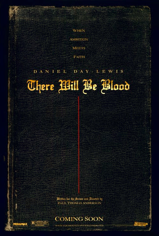 There Will Be Blood 27 x 40 Movie Poster - Style A