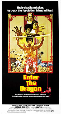 Enter the Dragon 27 x 40 Movie Poster - Style C