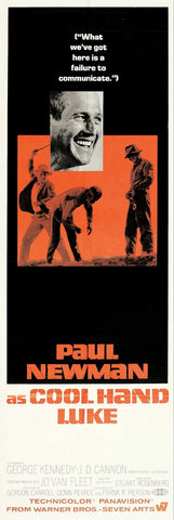 Cool Hand Luke 14 x 36 Movie Poster - Insert Style A