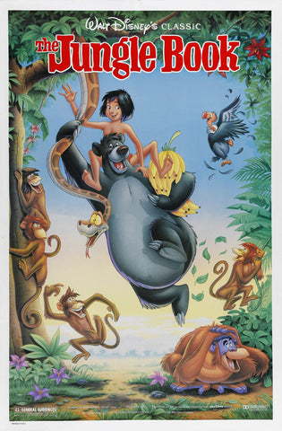 The Jungle Book 27 x 40 Movie Poster - Style A