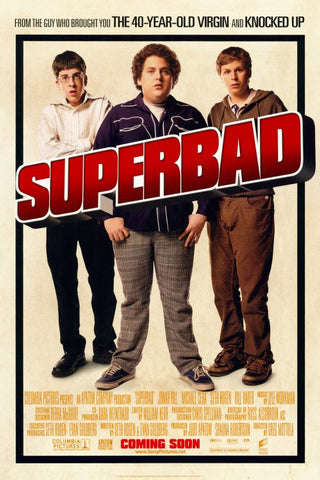 Superbad 27 x 40 Movie Poster - Style B