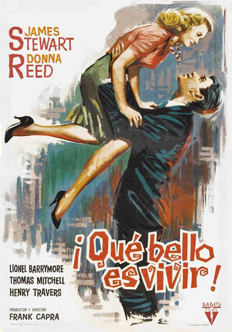 It's a Wonderful Life 27 x 40 Movie Poster - Spanish Style B