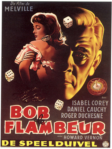 Bob Le Flambeur 27 x 40 Movie Poster - Belgian Style B
