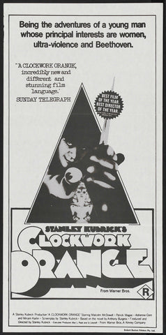 A Clockwork Orange 11 x 17 Movie Poster - Australian Style A