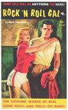 Rock n' Roll Gal 11 x 17 Retro Book Cover Poster